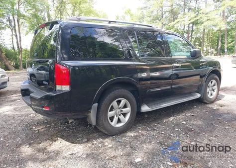 2013 Nissan Armada Sv из США, поврежденный, VIN 5N1BA0ND8DN600237